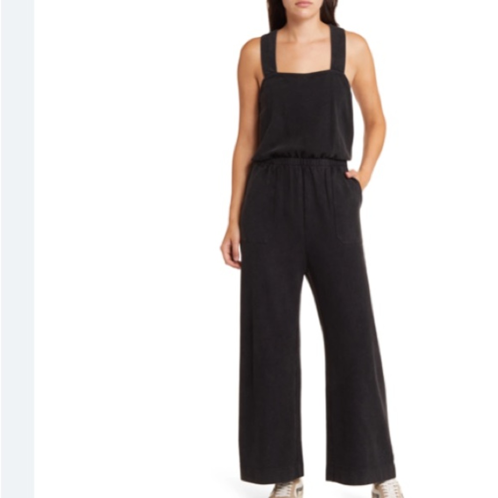 Acid washed jumpsuit NWOT